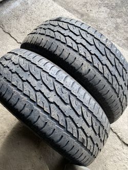 Pair Tires 265 65 17