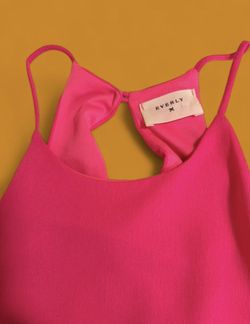 Everly Hot Pink Flowy Dress 