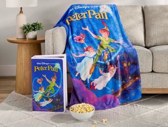 Disney vhs blanket Peter Pan