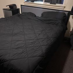 King Size Mattress And Bed Frame 