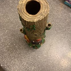 Mushroom Log Insent Burner 