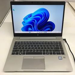 HP EliteBook Pro Grade Laptop Intel Core i5 16 GB RAM 256 GB SSD 1080P LCD Webcam HDMI USB C Port Wi-Fi & Bluetooth Wireless Windows 11 Professional 