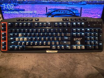 Logitech G710+ White LED Keyboard