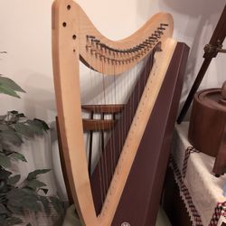 Fireside Cardboard Harp - Assembled (22 String)