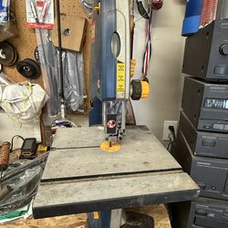 Table top band saw.