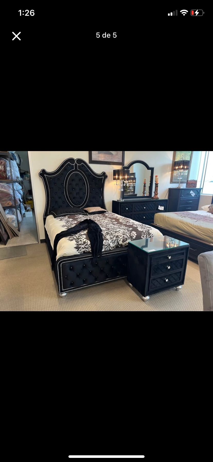 New bedroom set in box, home delivery, immediate delivery