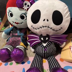 Jack&Sally Jumbo Dolls. $20 For The Set.