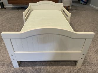 Pottery Barn Toddler Bed & Mattress