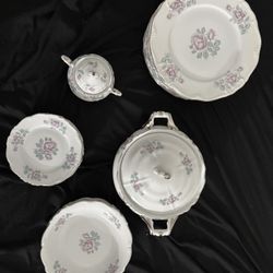 Vintage Edelstein Bavaria Porcelain China Set 