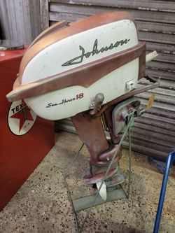 1958 Johnson Boat Motor