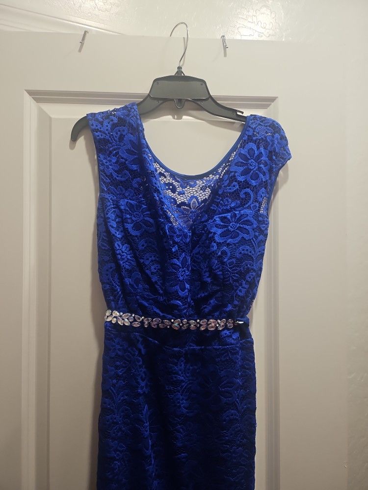 Navy Blue Dress