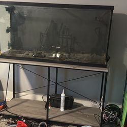 65 Gallon Tank With Stand And More
