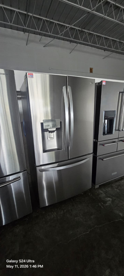 LG French Door Fridge – Stainless, Ice/Water Dispenser