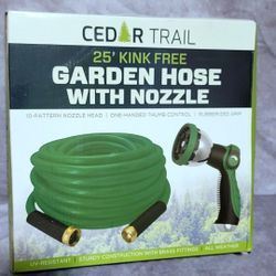 Garden Hose W/ Nozzle