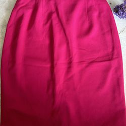 Deep Fucsia Skirt 