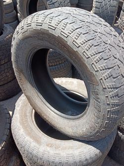 SET DE LLANTAS USADAS GOODYEAR 275 65 18