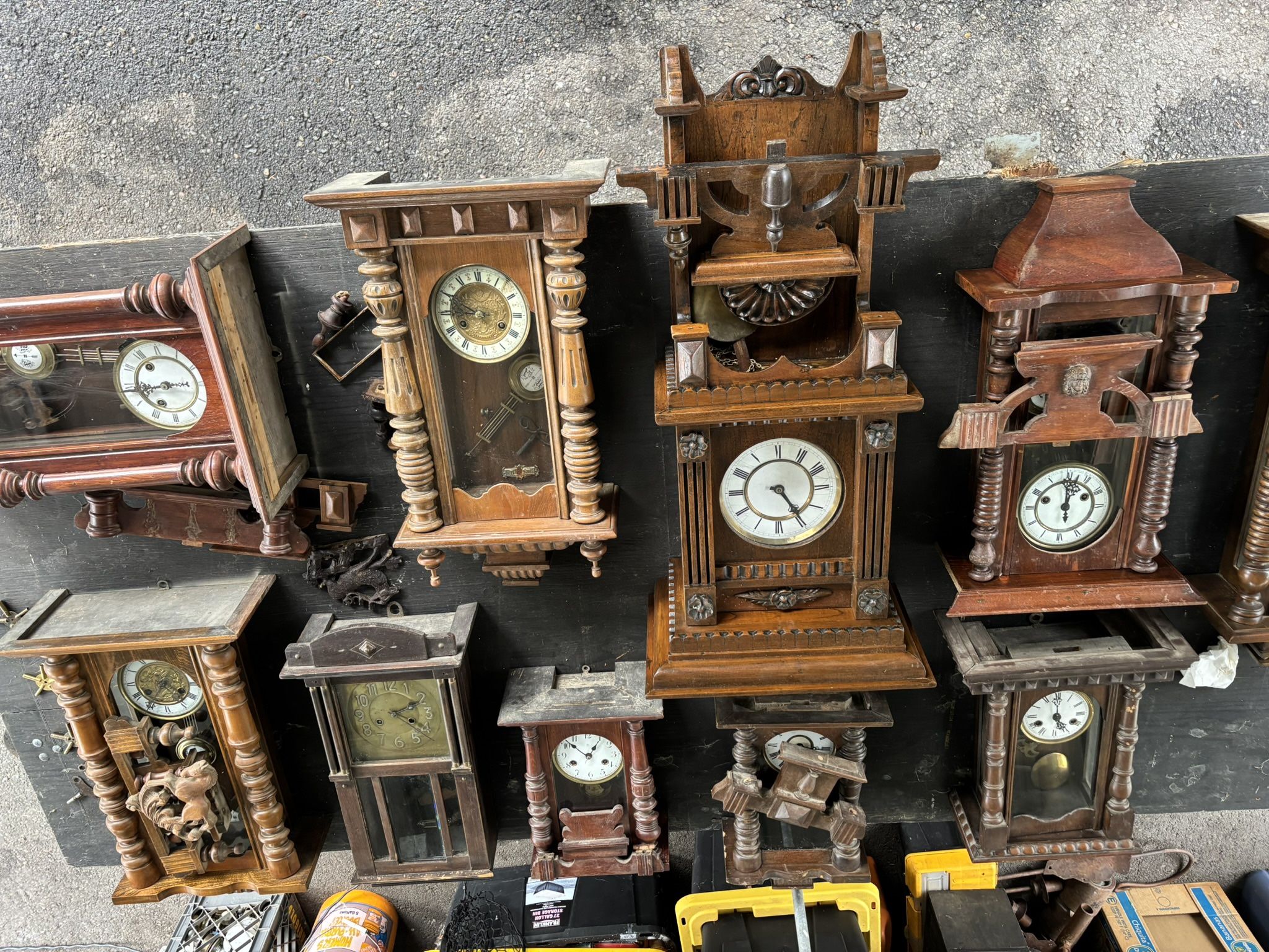 Antique Old German Made Clocks