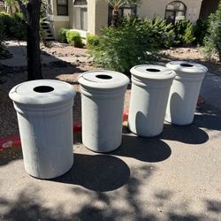 Heavy Duty Concrete Trash Cans
