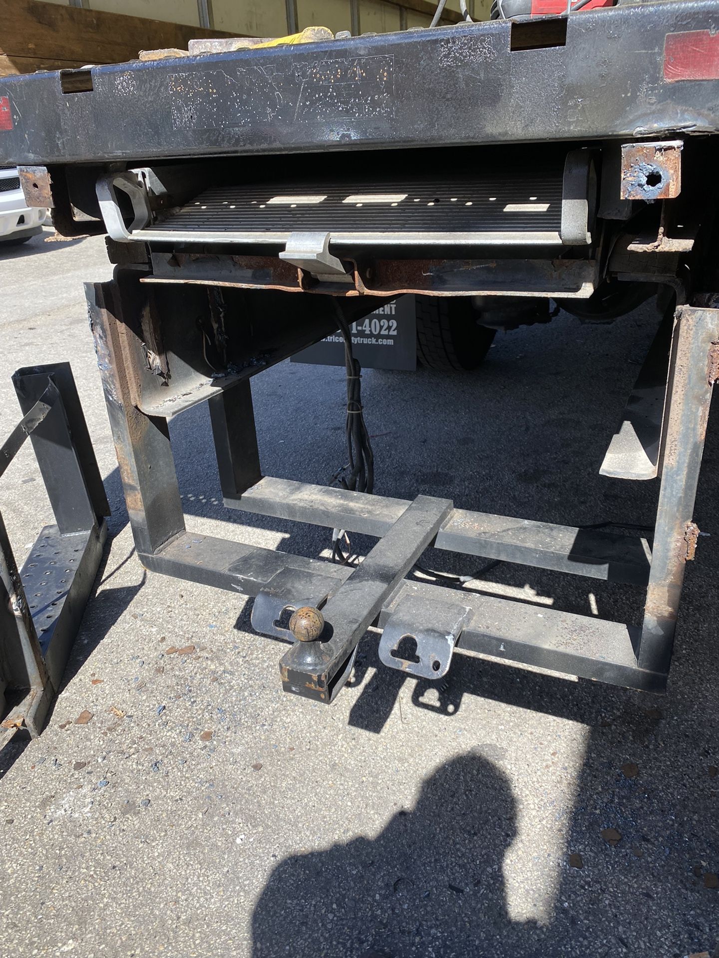 Box Truck Trailer Hitch Installed By Morgsn Factory 26 Footer