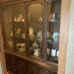 Antique China Cabinet Great Condition