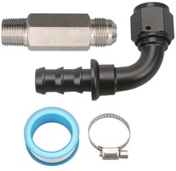 Heater Hose Upgrade Kit for Dodge Ram 6.7L Cummins 2007+ - Complete Top Fitting & Connector Set in Aluminum and Stainless Steel 2 4, 1