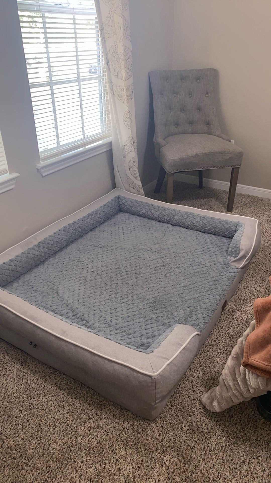 Large Memory Foam Orthopedic Dog Bed