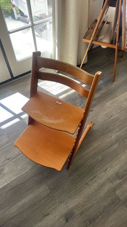 Stokke Tripp Trapp Adjustable Wooden High Chair