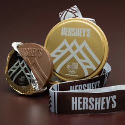 Hershey Olympic Team Chocolate Medal 