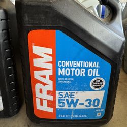 Fram Conventional 5w-30 Motor Oil 