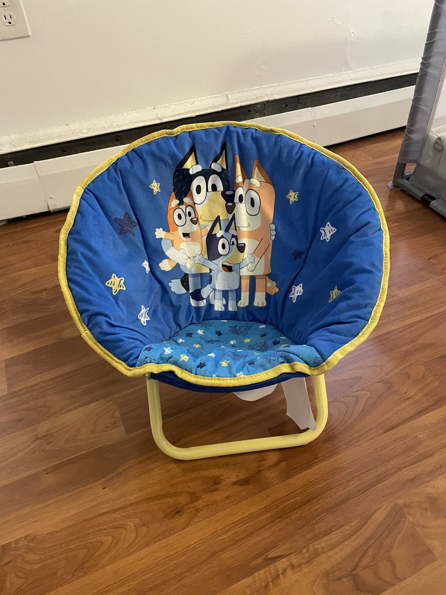 2 Bluey Saucer Chairs