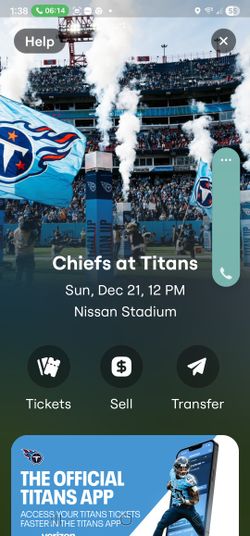 Cheifs Vs TITANS