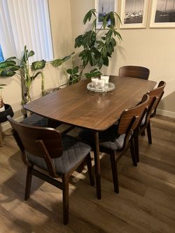 6 Pc Dining Table Set