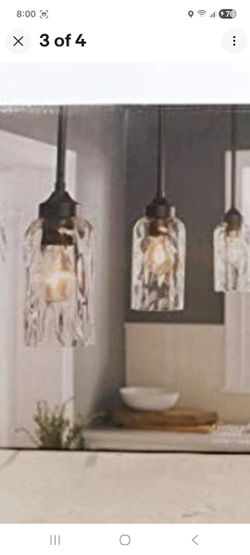 Allen + Roth  Latchbury Mini Pendant Model #B10122 item#0810120 