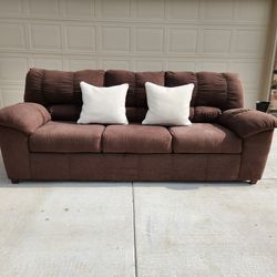 Chocolate Couch (delivery available)