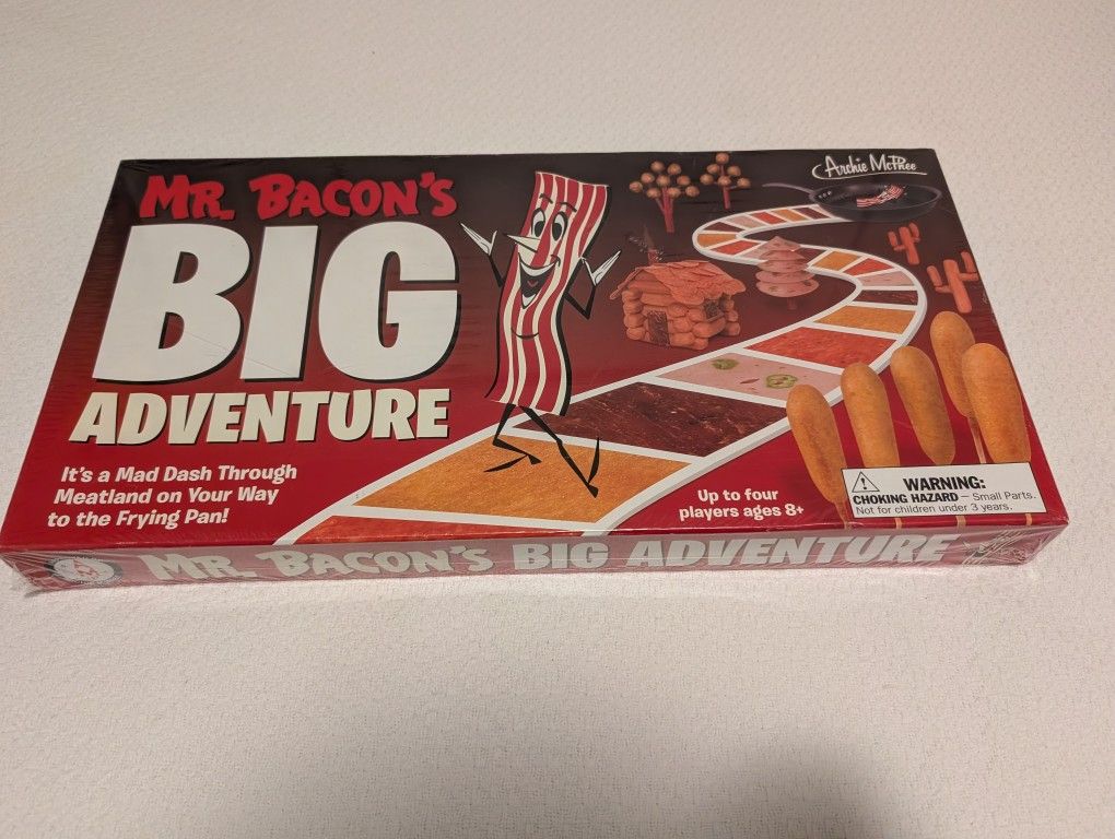 Mr Bacon Adventure NEW Sealed