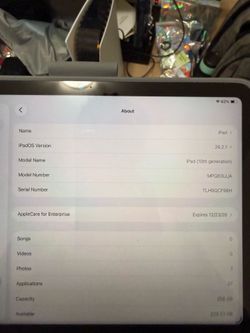 iPad 10th Generation 256 GB
