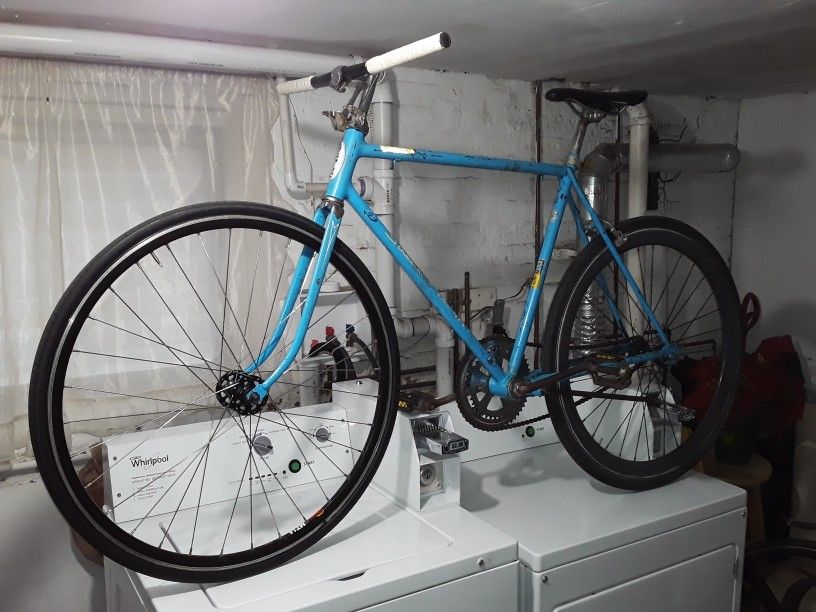 100 $ FIXIE FRAME STRONG FOR STREATS OLD SCHOOL STEAL RUSTY STILE OLD CLASIC BIKE BUILD FIXIE
