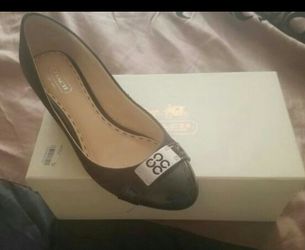 Coach wedge shoes