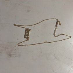 18k 2007 Gold Necklace 