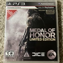 Medal Of Honor Ps3