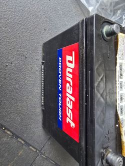 Duralat car battery
