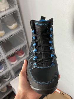 Jordan 9 black bottom top