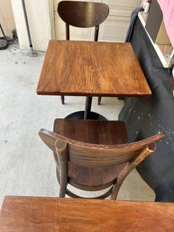 Dining Table with 2 chairs $20