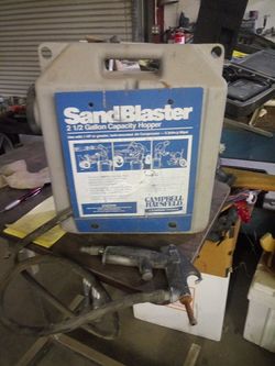 Campbell hausfeld 2 1/2 gallon sand blaster