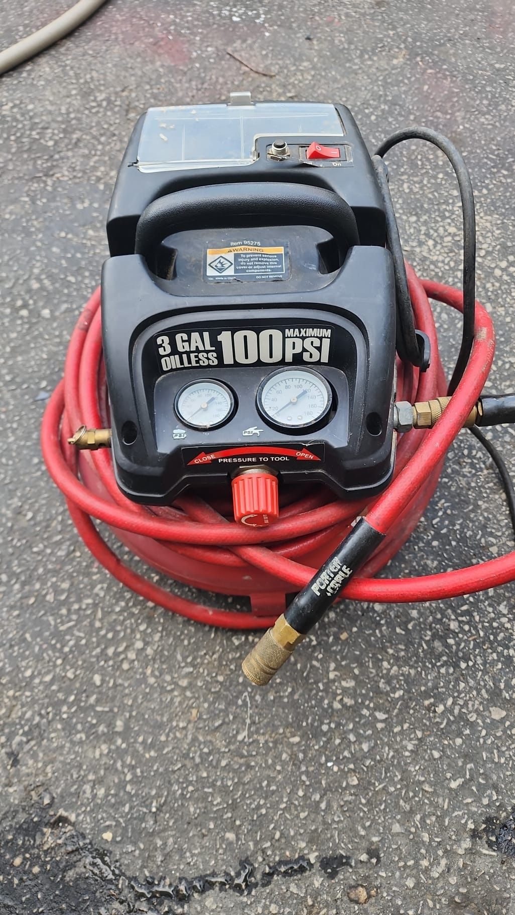Air Compressor 3 Gallon