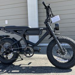 ZUMI Blade 750 Watts Bafang Motor Full Suspension Electric Bike 