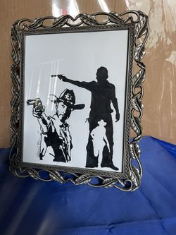Rick Grimes The Walking Dead Silhouette