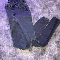 Gray Holy Jeans