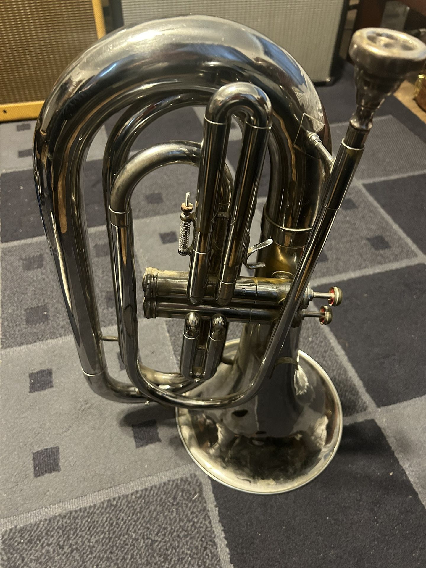 Vintage Baritone bugle In G
