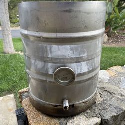 Home Brewing Boil Kettle - Keg Stainless